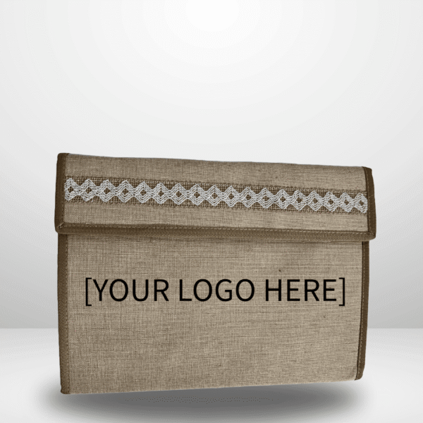 Decorative Jute Storage Bag